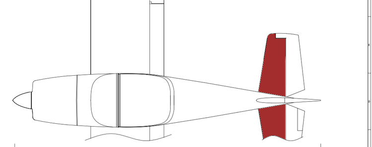 Wir bauen den "horizontal stabilizer"