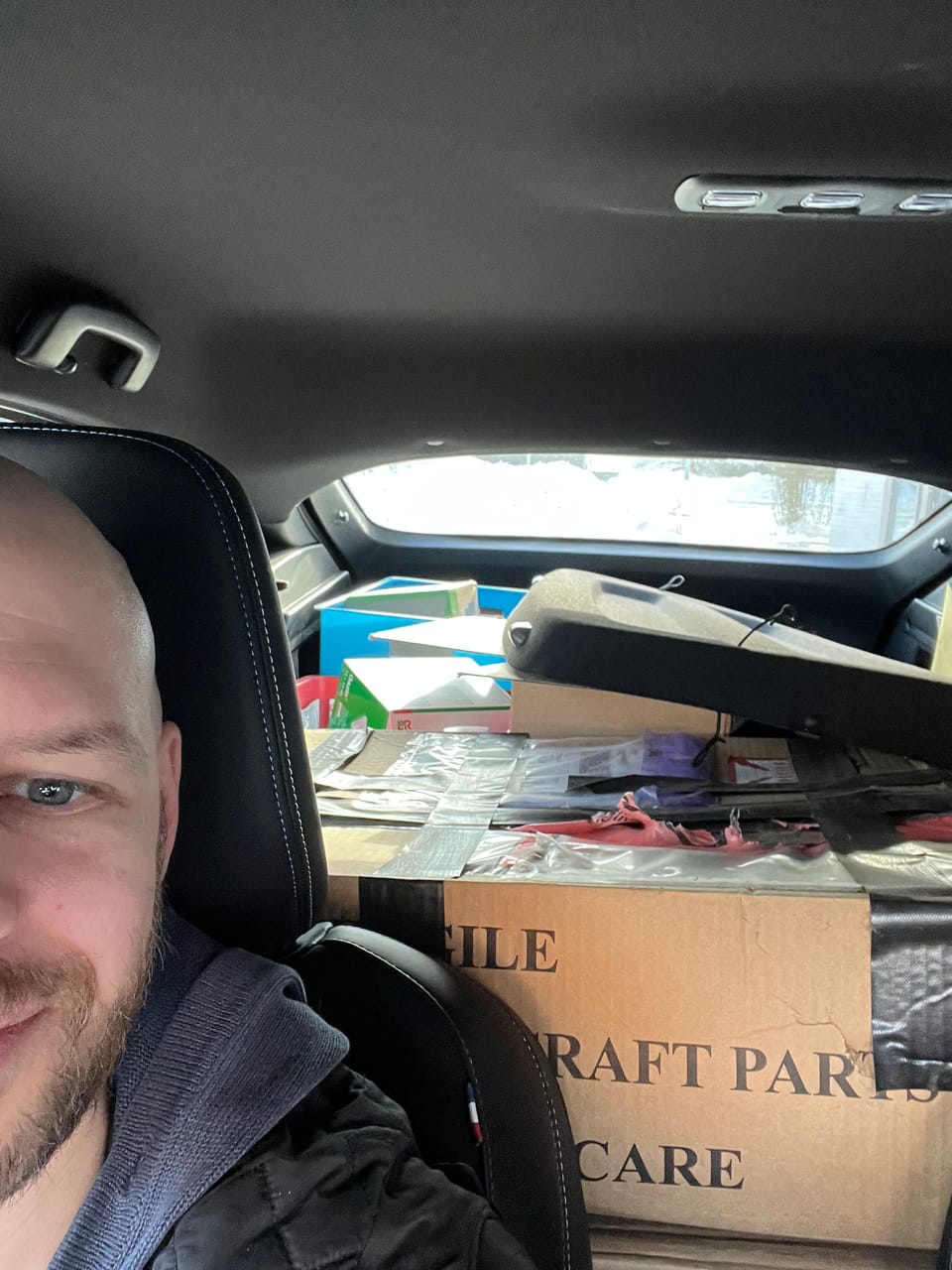 Kit 1 (Höhen und Seitleitwerk) ist angekommen